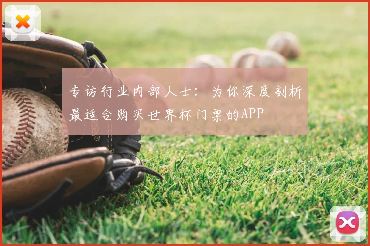 专访行业内部人士：为你深度剖析最适合购买世界杯门票的APP